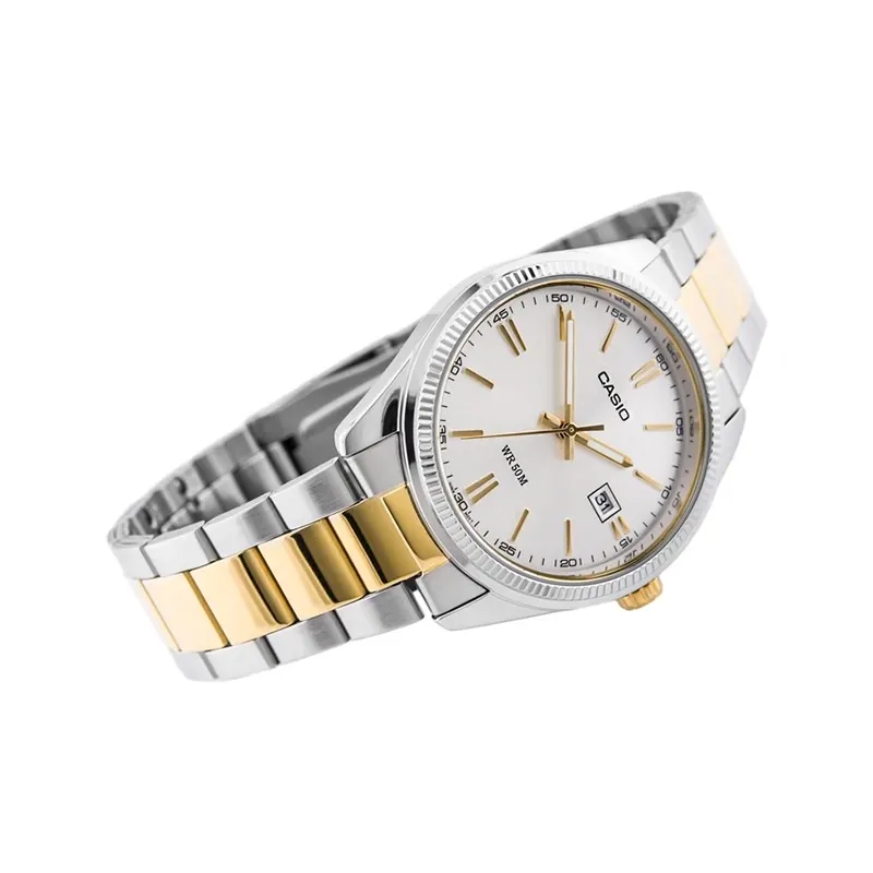 Casio Enticer Two-tone Couple Watch- MTP/LTP-1302SG-7A